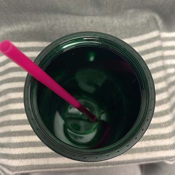 Starbucks Christmas 2023 Star Straw Topper Ribbon Trees Holiday Cold Cup 24 oz - Picture 3 of 3